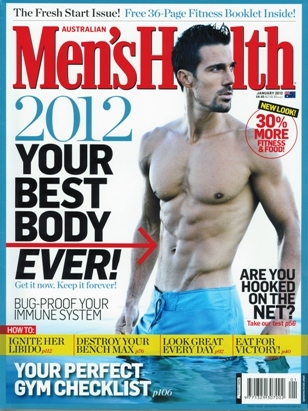 Mens Health January 2012 Title